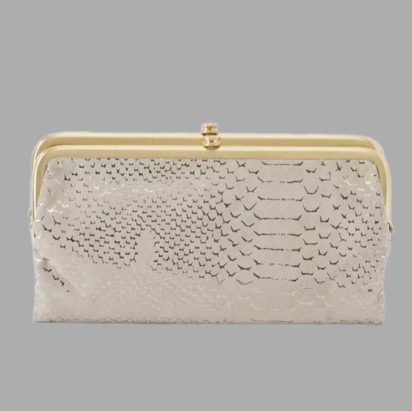 Hobo Lauren Wallet - Gold Filigree Exotic NWOT - Picture 1 of 9